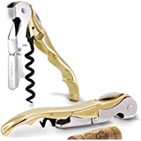 Pulltex Pulltap´s Classic Gold- Sacacorchos- descorchador- herramienta para camareros en rojo